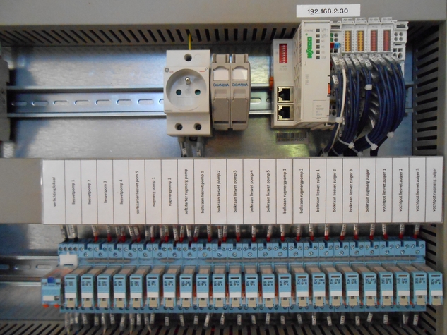 Wago-PLC / Releco-stuurklemmen