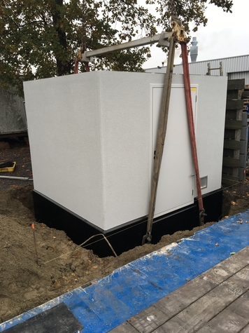 Ombouw houtzagerij - Industriële elektriciteit