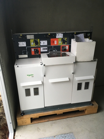 Ombouw houtzagerij - Industriële elektriciteit